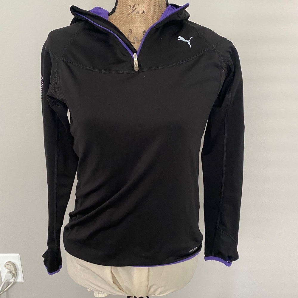 PUMA Quarter Zip Thermal Pullover